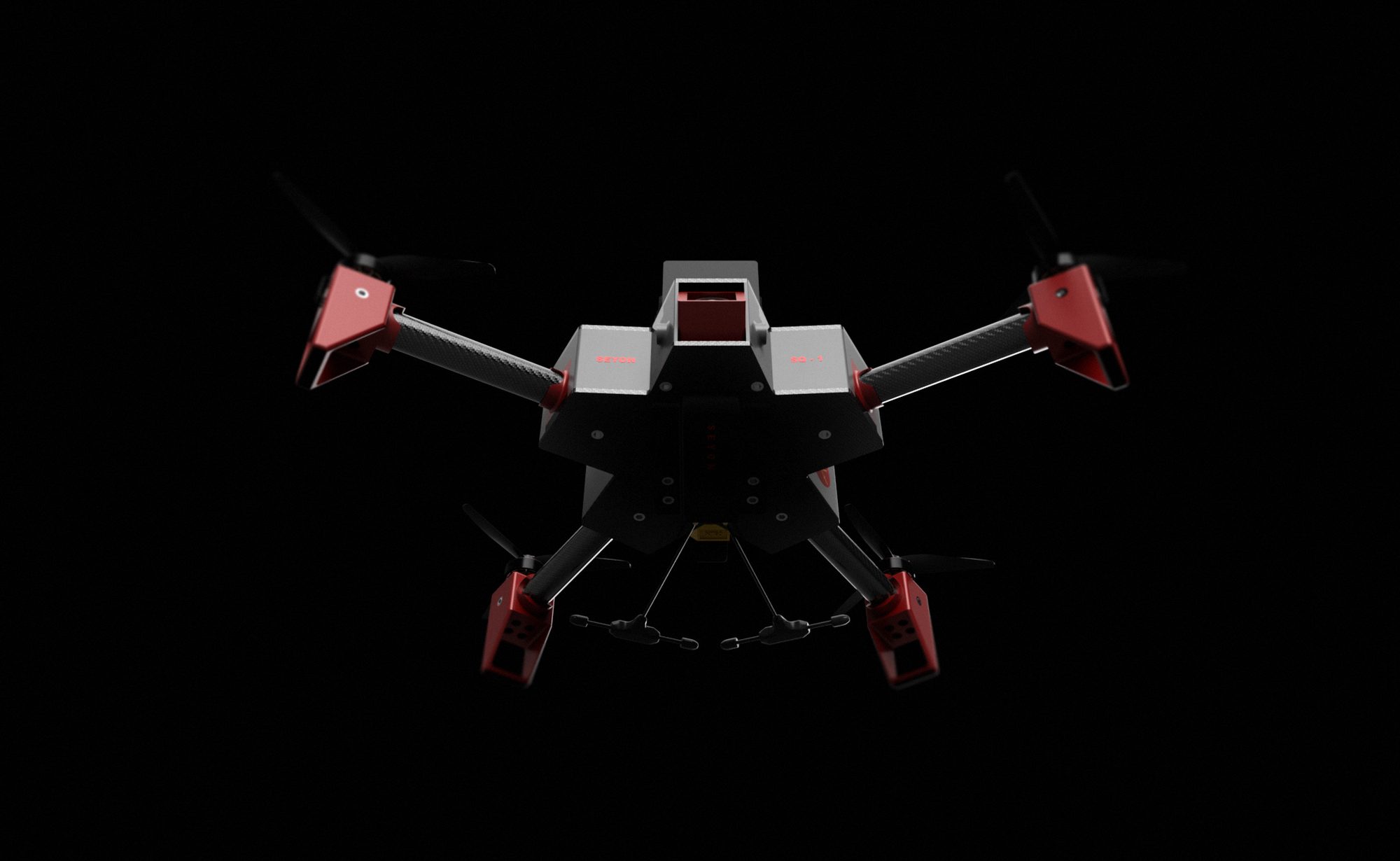 Squirrel compact recon quadcopter
